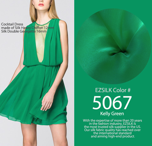Silk Fabric Color 5067