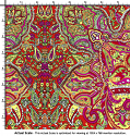 silk printed fabric putter_repeat design