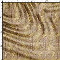 silk printed fabric undin