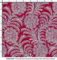 silk printed fabric hulahoop design