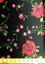 printed silk heavy charmeuse fabric made in italy
