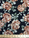 printed silk crepe fabric made in italy