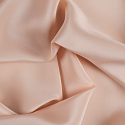 silk span stretch crepe de chine fabric