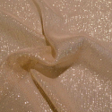silk metallic chiffon fabric