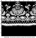 silk printed fabric maribeth design