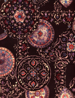Silk Printed Fabric: Dinah