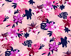 Silk Printed Fabric: Fionavar