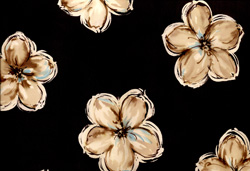 Silk Printed Fabric: Floria
