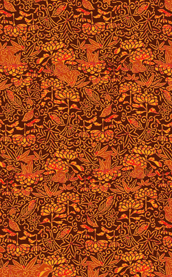Silk Printed Fabric: Hippolyta