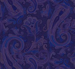 Silk Printed Fabric: Parch