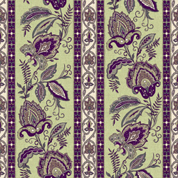 Silk Printed Fabric: Quiche