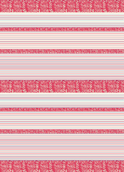 Silk Printed Fabric: Angelica