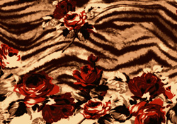 Silk Printed Fabric: Mb00001