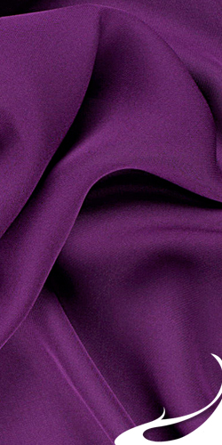 silk doulbe faced georgette fabric