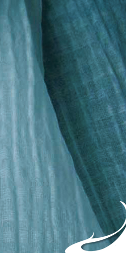 Silk Seersucker Gauze Fabric, 8mm, 54"