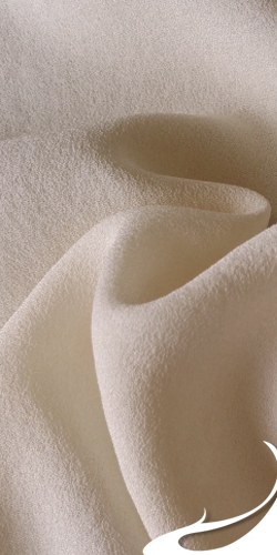 Silk Span Pebble Georgette Fabric, 18mm, 42"