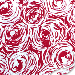 Printed Silk crepe de chine Fabric, Floral Print, EZ-10501-1172-2