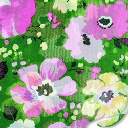Printed Silk chiffon Fabric, Floral Print, EZ-45001-1168
