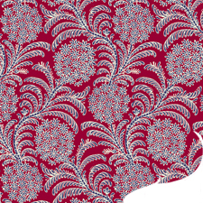 Silk Printed Fabric: Hulahoop