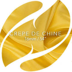 Silk Crepe de Chine Fabric (CDC), 16mm, 54"