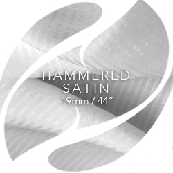 Silk Hammered Charmeuse Fabric (Satin), 19mm, 44"