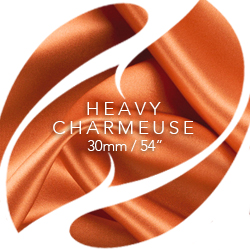 Silk Heavy Charmeuse Fabric, 30mm, 54"