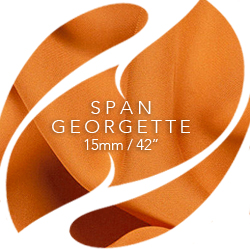 Silk Span Georgette Fabric (GGT), 15mm, 42"
