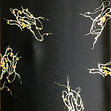 EZ-20001-0642-2: Printed silk charmeuse, 19mm, 45"