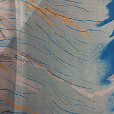 EZ-45501-0669: Printed silk satin chiffon fabric, 6.5mm, 55"