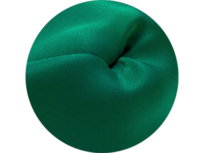 silk fabric color Deep Green