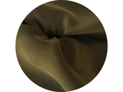 silk fabric color Military Olive