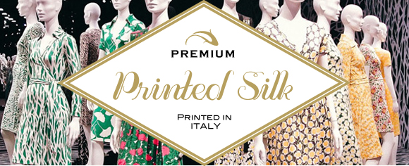 printed silk fabric by EZSilk