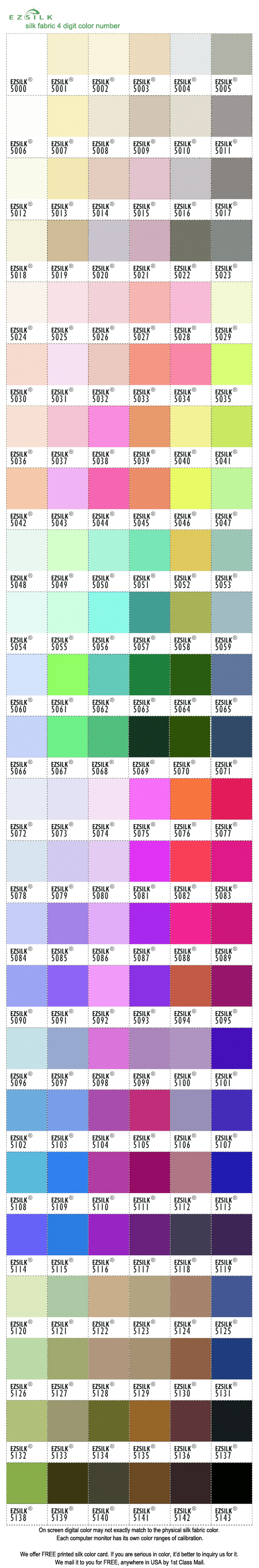 Silk Span Charmeuse Fabric - 12,000 Colors Available, Grade A+ Silk Quality